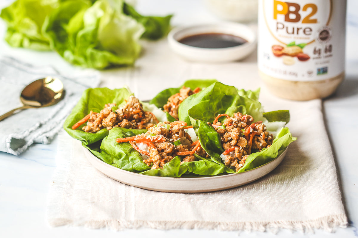 Sweet Chili Chicken Lettuce Wraps