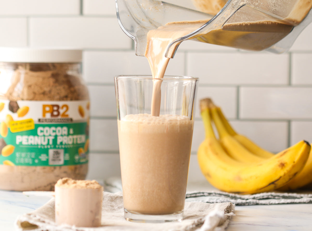 Mocha Peanut Butter Smoothie