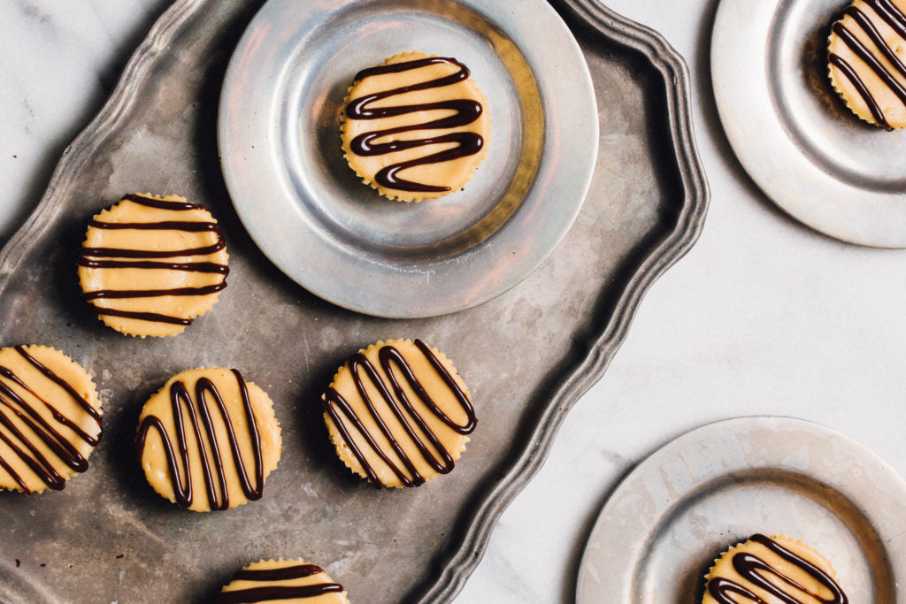 Mini Peanut Butter Cheesecakes
