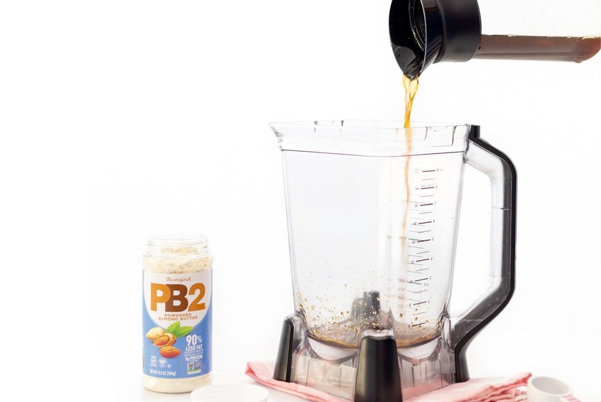 PB2 Maple Almond Iced Coffee