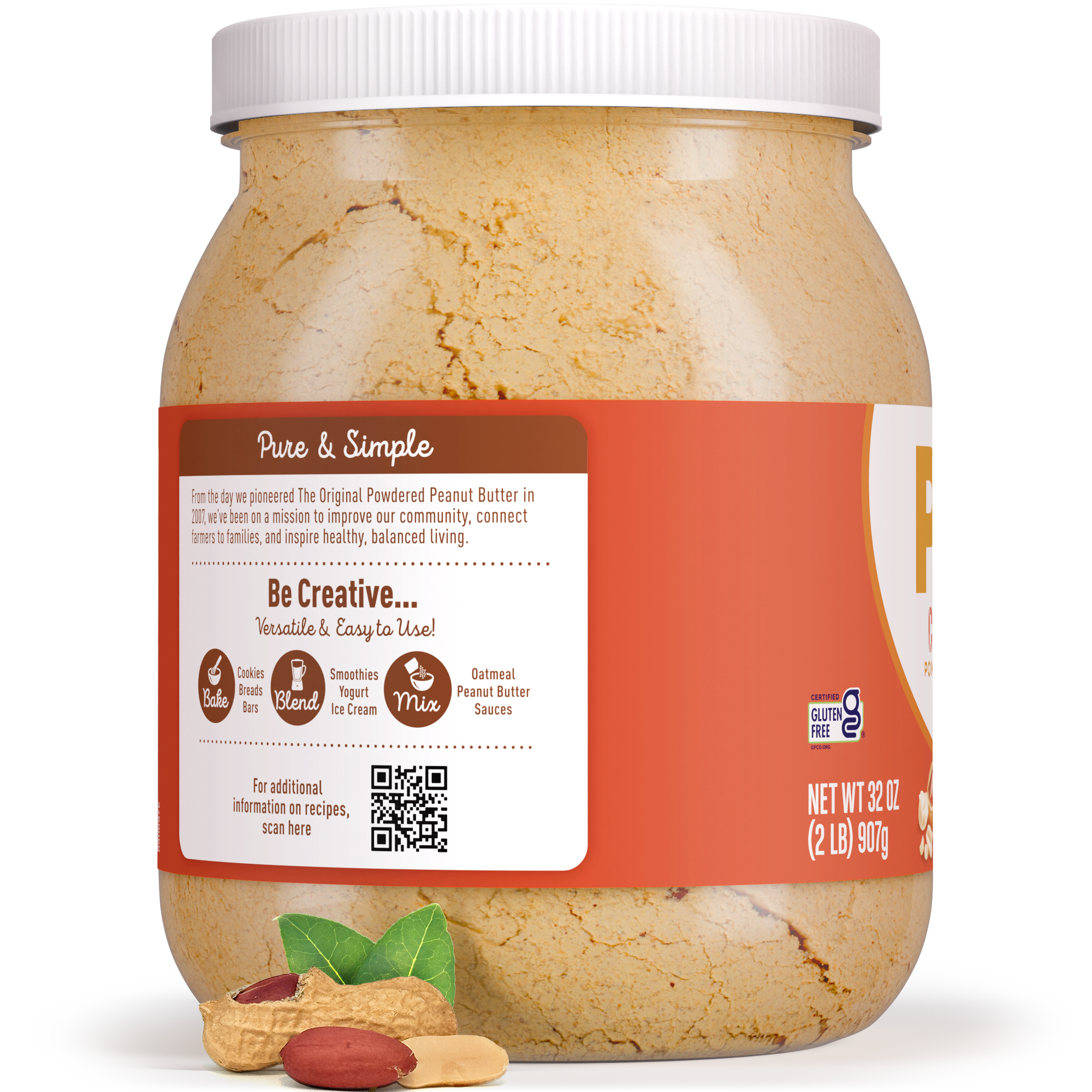 PB2 - Powdered Peanut Butter - Crunchy