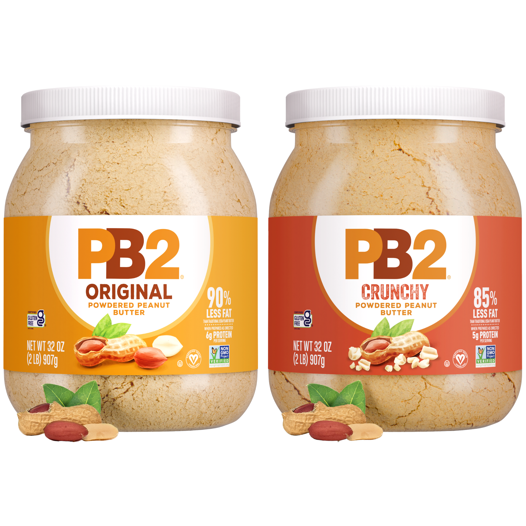 PB2 Special Bundle - 32 oz - Original and Crunchy