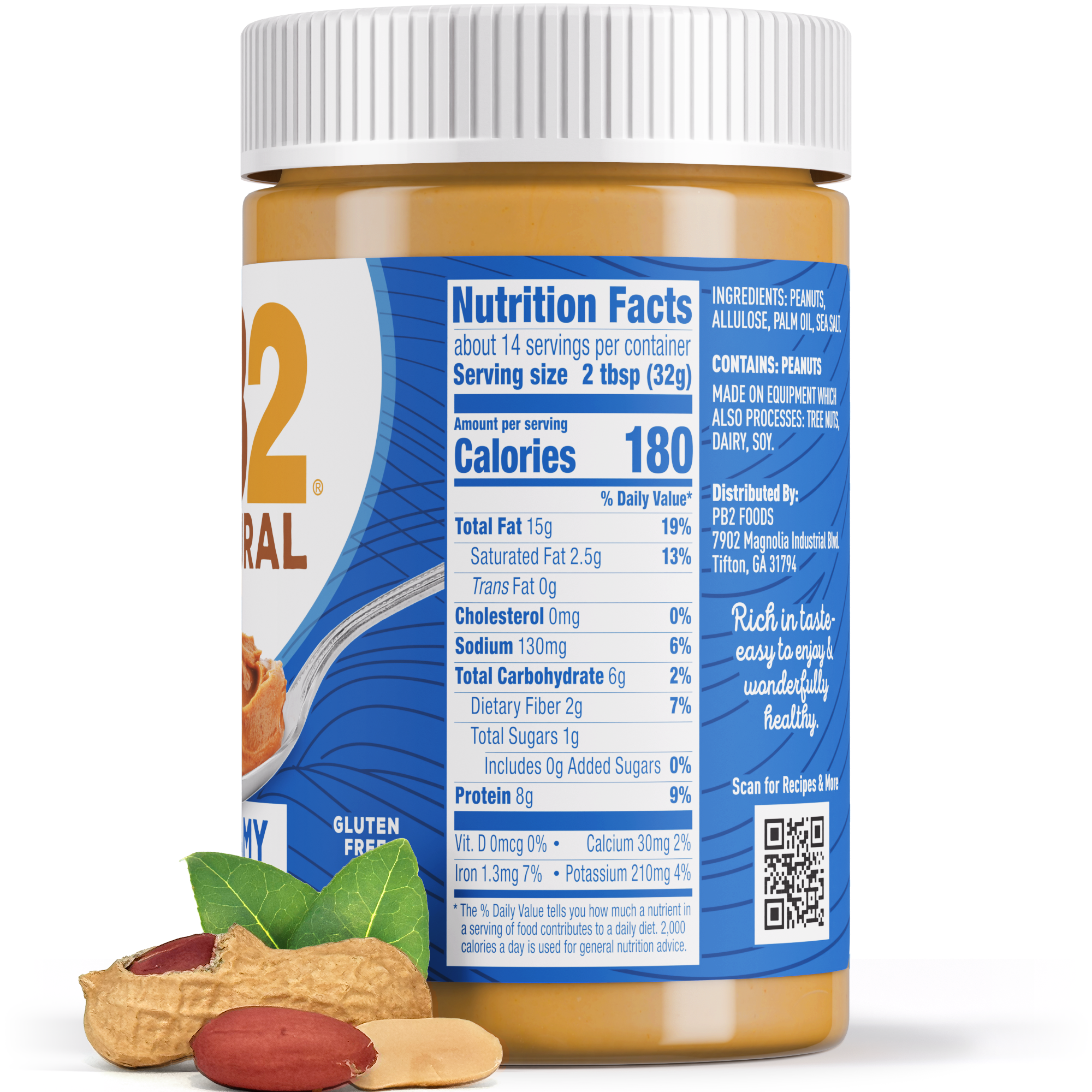 PB2 Natural Peanut Butter Spread