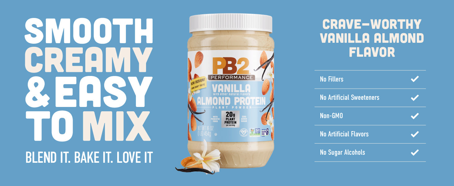 A+ Desktop Image for PB2 Performance - Almond Protein with Vanilla