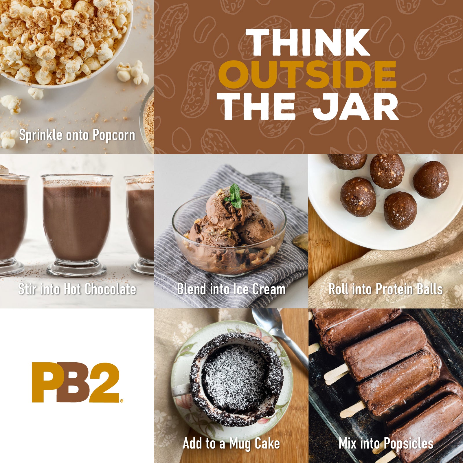 PB2 - Powdered Peanut Butter - Cocoa