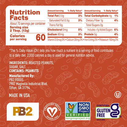 PB2 Special Bundle - 32 oz - Original and Crunchy