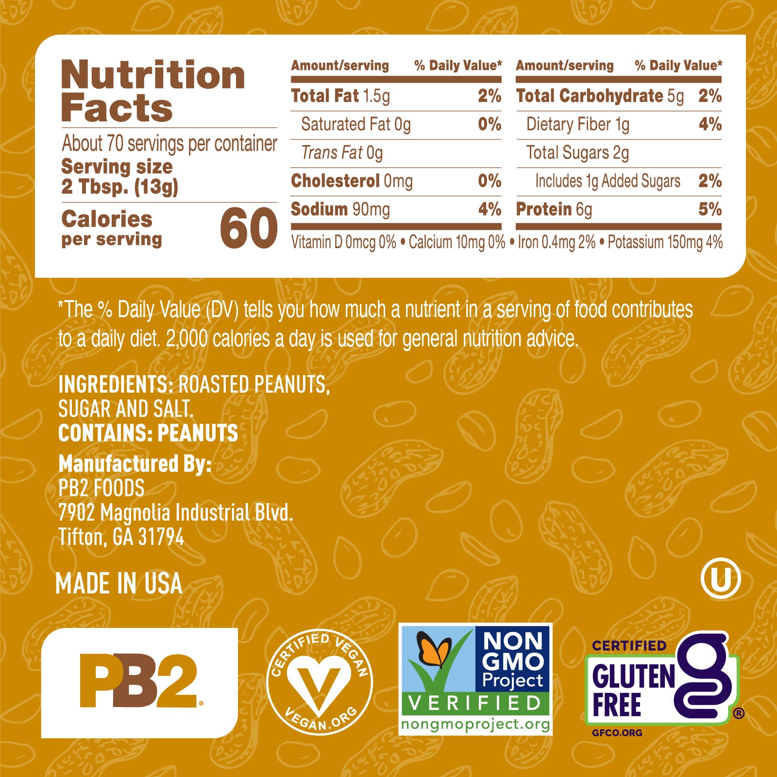 PB2 Special Bundle - 32 oz - Original and Cocoa