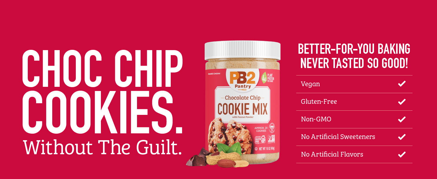 A+ Desktop Image for PB2 Pantry - Chocolate Chip Cookie Mix