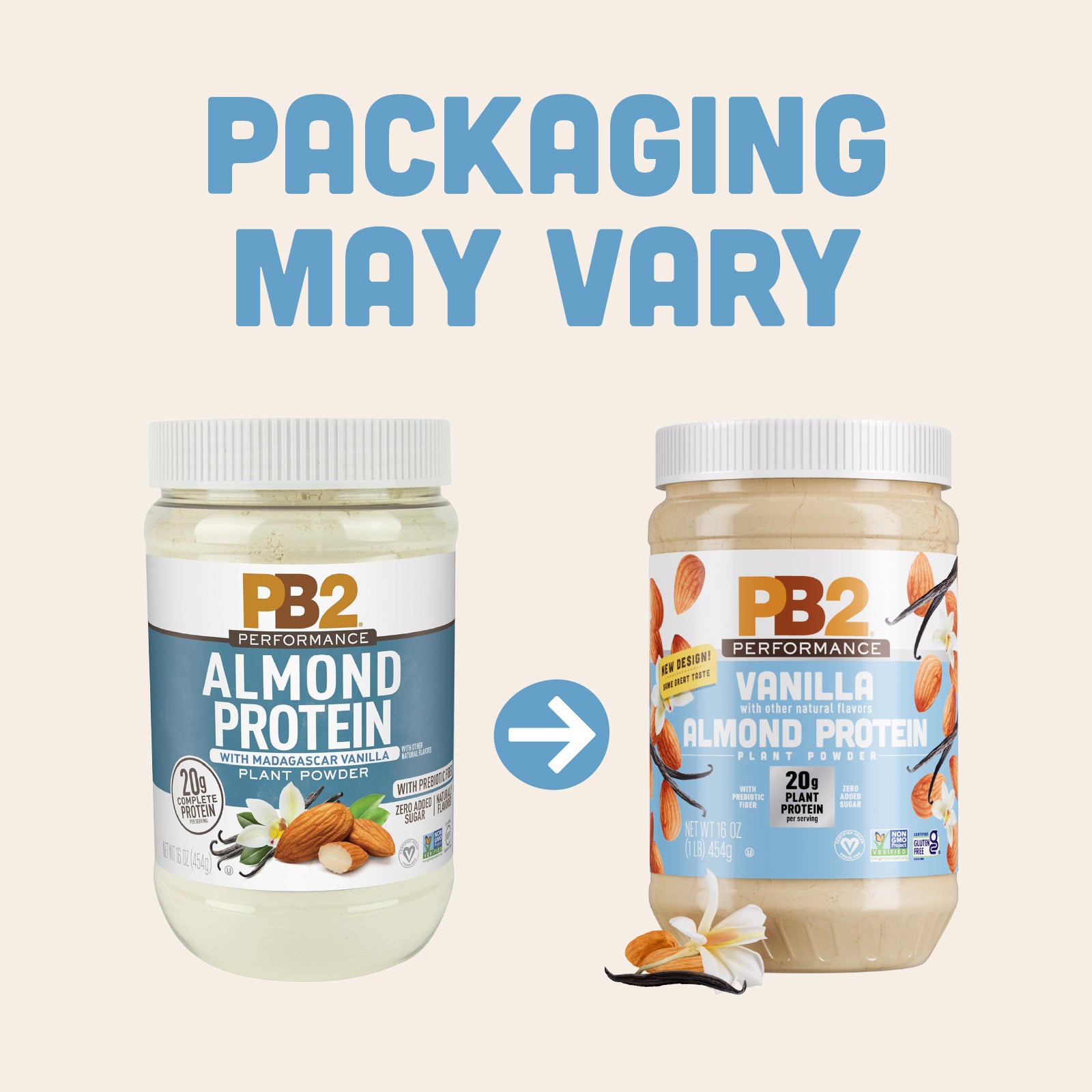 PB2 Performance - Almond Protein with Vanilla